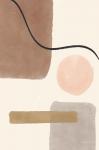 Geo Abstract I Neutral Pink