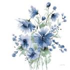 Secret Garden Bouquet I Blue