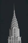 Chrysler Building on Black