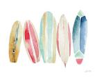 Surfboards in a Row