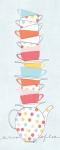 Stack of Cups I Pastel