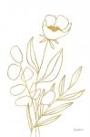 Rooted Florals IV Gold