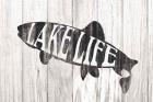 Lake Life Sign