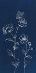 Blue Butterfly Garden I