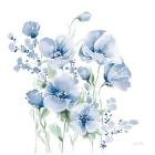Secret Garden Bouquet II Blue Light