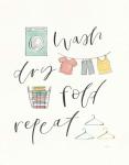 Wash Dry Fold Repeat V