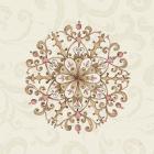 Elegant Season Snowflake III Pink