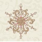 Elegant Season Snowflake IV Pink