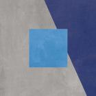 Azure Blue Silk Abstract II