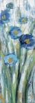 Tall Blue Flowers I