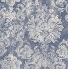 Blue Damask