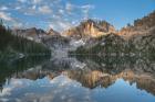 Baron Lake Monte Verita Peak Sawtooth Mountains II