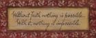 Without Faith