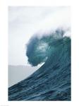 Close-up of an ocean wave, Waimea Bay, Oahu, Hawaii, USA