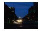 Traffic on a road, Washington, D.C., USA