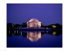 Jefferson Memorial at dusk, Washington, D.C., USA