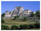 Ancient building ruins, El Castillo, Tulum Mayan