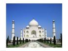 Facade of the Taj Mahal, Agra, Uttar Pradesh, India