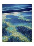 Aerial view of a coastline, Great Barrier Reef, Australia