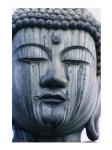 Face of a Buddha Statue, Japan