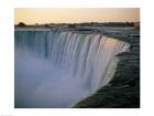 High angle view of a waterfall, Niagara Falls, Ontario, Canada