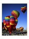 Hot air balloons at the Albuquerque International Balloon Fiesta, Albuquerque, New Mexico, USA