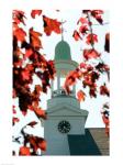 High section view of a church, Cape Cod, Massachusetts, USA