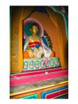 Statue of Buddha in a temple, Paugha, Annapurna Range, Nepal