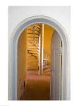 Spiral Stairs in Absecon Lighthouse Museum, Atlantic County, Atlantic City, New Jersey, USA