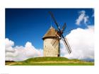 Low angle view of a traditional windmill, Skerries Mills Museum, Skerries, County Dublin, Ireland