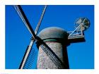 Low angle view of a traditional windmill