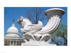 USA, Washington DC, Capitol Building, sculpture