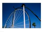 Close-up of a Penny farthing bicycle, Santa Barbara, California, USA