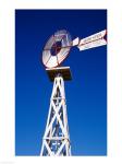 Low angle view of a windmill, American Wind Power Center, Lubbock, Texas, USA