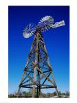 Low angle view of a windmill at American Wind Power Center, Lubbock, Texas, USA