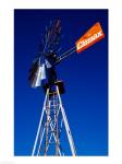 Low angle view of a windmill, American Wind Power Center, Lubbock, Texas, USA