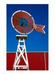 Low angle view of a windmill, American Wind Power Center, Lubbock, Texas, USA