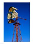 Low angle view of a windmill, American Wind Power Center, Lubbock, Texas, USA
