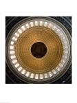 Architectural details of the cupola of the rotunda of a government building, Capitol Building, Washington DC, USA