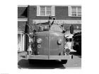 USA, New York, East Meadow, Fire engine