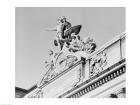 USA, New York State, New York City, Grand Central Clock, low angle view