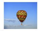 Hot air balloon rising, Albuquerque, New Mexico, USA