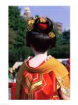 Rear view of a geisha, Jidai Matsuri Festival, Tokyo, Japan