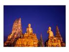 Buddha at a Temple,  Ayutthaya Historical Park, Thailand