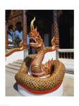 Snake Statue, Naga Temple, Chiang Mai Province, Thailand