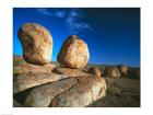 Rocks on an arid landscape, Devil's Marbles, Northern Territory, Australia
