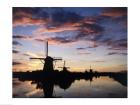 Windmills Kinderdijk Netherlands