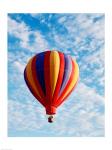 Low angle view of a hot air balloon in the sky, Albuquerque, New Mexico, USA