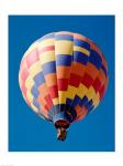 Low angle view of a hot air balloon in the sky, Albuquerque, New Mexico, USA