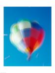 Low angle view of a hot air balloon in the sky, Albuquerque, New Mexico, USA